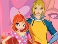 Xogo Winx Love: Round Puzzle - Happy Valentine`s Day