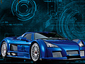 Xogo Blue Demon Car