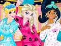 Xogo Princess: Slumber Party Funny Faces 