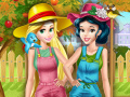 Xogo Princesses Working In the Garden 