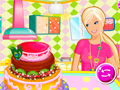 Xogo Barbies Birthday Cake