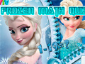Xogo Frozen Math Quiz