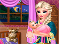 Xogo Elsa Baby Caring