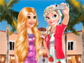Xogo Frozen And Rapunzel Fashion Selfie