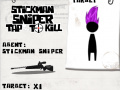 Xogo Stickman sniper: Tap to kill
