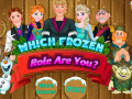 Xogo Which Frozen Role Are You