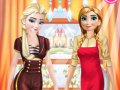 Xogo Elsa And Anna Work Dress Up  