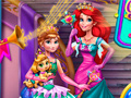 Xogo Anna And Ariel Princess Ball Dress Up
