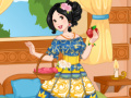 Xogo Snow White Patchwork Dress