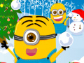 Xogo Minions Christmas Snowball Wars