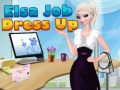 Xogo Elsa Job Dress Up