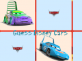 Xogo Guess Disney Cars