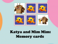 Xogo Kate and Mim Mim: Memory cards