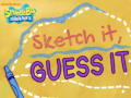 Xogo Spongebob squarepants sketch it, guess it