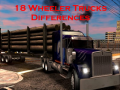 Xogo 18 Wheeler Trucks Differences