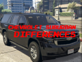 Xogo Chevrolet Suburban Differences