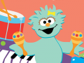 Xogo 123 Sesame Street:  I Spy Instruments