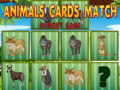 Xogo Animals Cards Match 