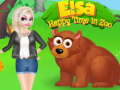 Xogo Elsa Happy Time In Zoo