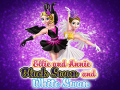 Xogo Ellie and Annie Black Swan and White Swan