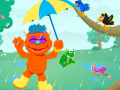 Xogo 123 Sesame Street: Seasons spinner 