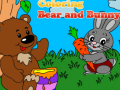 Xogo Coloring Bear and Bunny