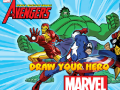 Xogo Marvel Draw Your Hero