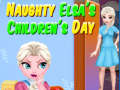 Xogo Naughty Elsa’s Children’s Day