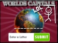 Xogo Hangman Capitals Cities