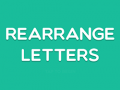 Xogo Rearrange Letters