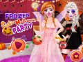 Xogo Frozen Sisters Halloween Party
