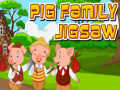 Xogo Pig Family Jigsaw