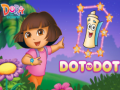 Xogo Dora The explorer Dot to Dot