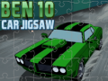 Xogo Ben 10 Car Jigsaw 