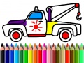 Xogo Back To School: Trucks Coloring