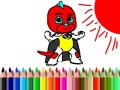 Xogo Back To School: Mask Boy Coloring