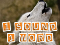Xogo 1 Sound 1 Word