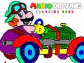Xogo Mario Driving Coloring Book