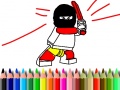 Xogo Back To School: Hero Coloring Book