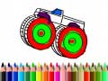 Xogo Back To School: Monster Truck Coloring