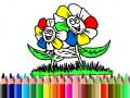Xogo Back to School: Flowers Coloring