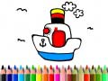 Xogo Back to School: Boat Coloring