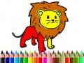 Xogo Back To School: Lion Coloring Book