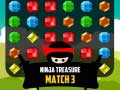 Xogo Ninja Treasure Match 3