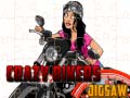 Xogo Crazy Bikers Jigsaw