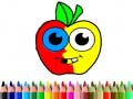 Xogo Back To School: Apple Coloring Book