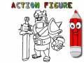 Xogo Back To School: Action Figure Coloring