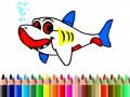 Xogo Back To School: Shark Coloring Book