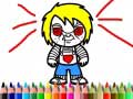 Xogo Scary Boy Coloring Book