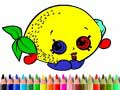 Xogo Back To School: Fruits Coloring Book